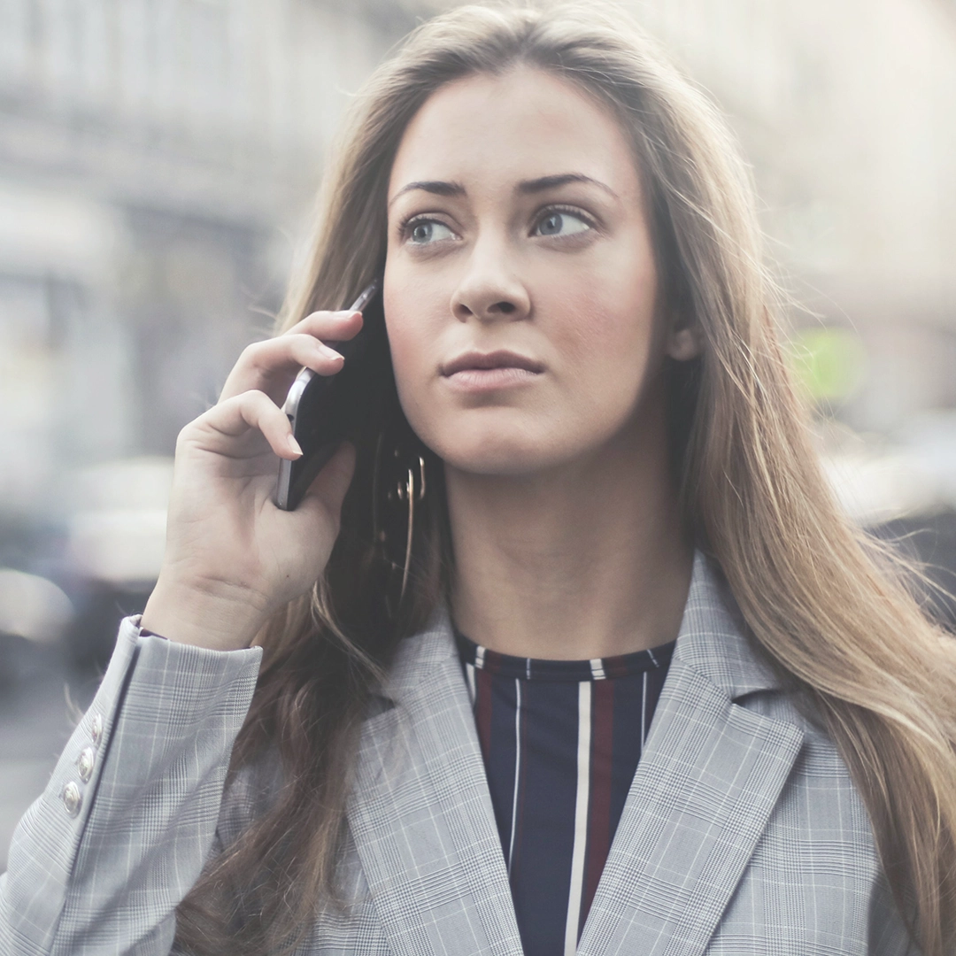 Woman on the Phone